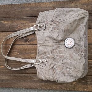 Relic snakeskin style shoulderbag